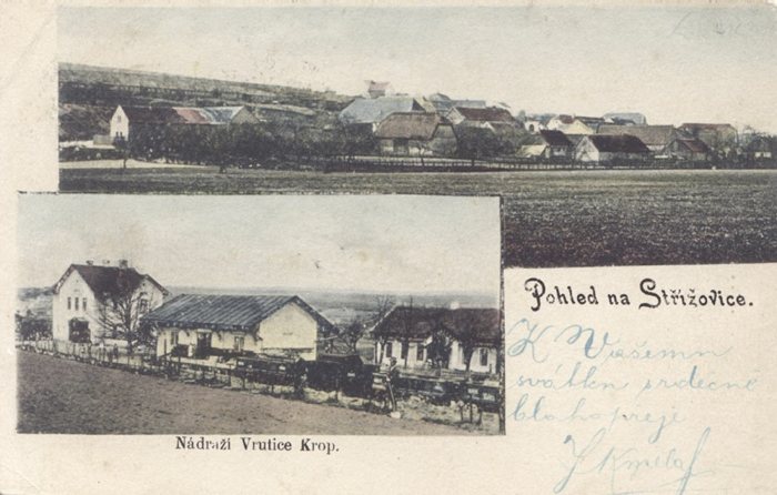 Střížovice v roce 1903